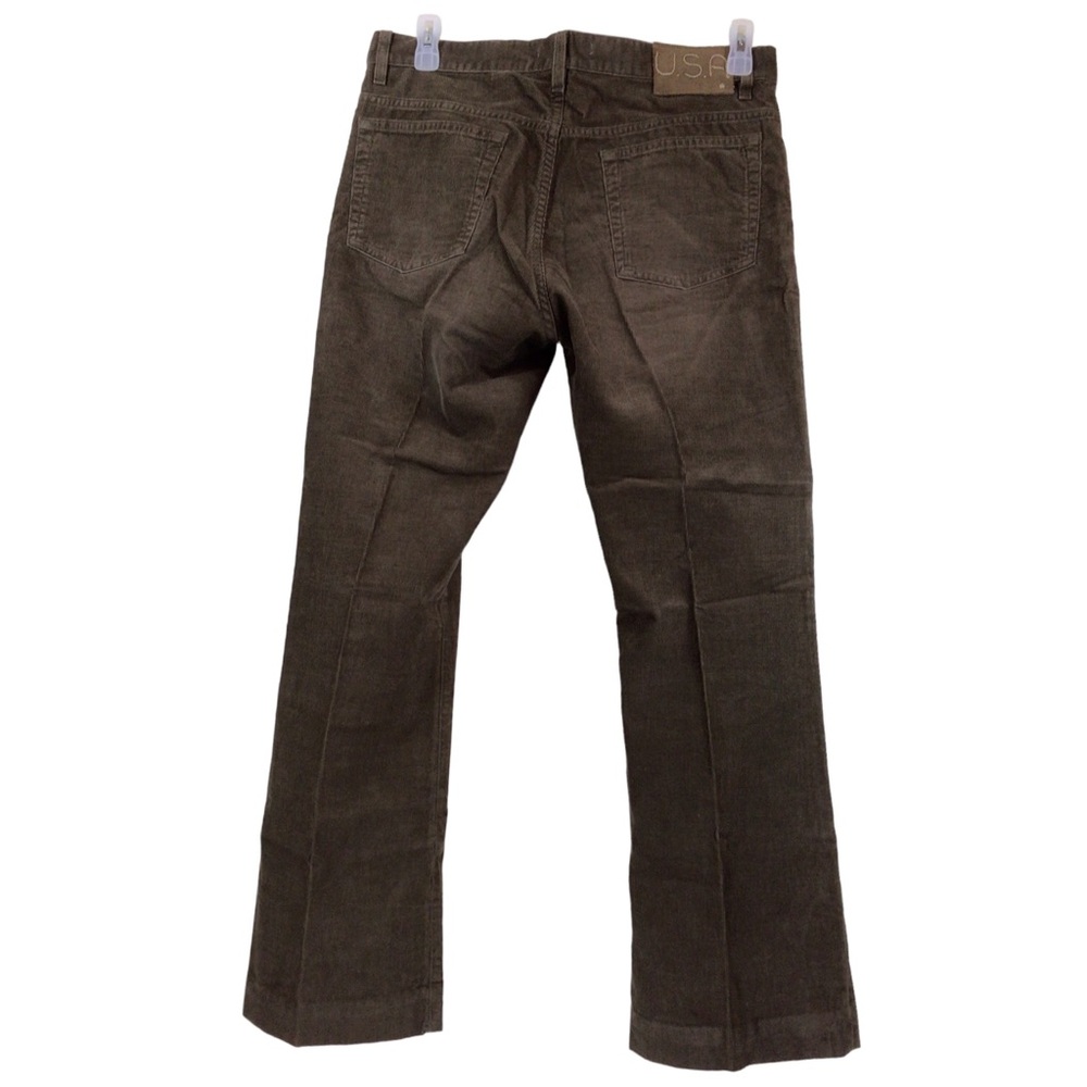 John Varvatos Jeans Bootcut Brown Corduroy Pants Sz 16 See Details